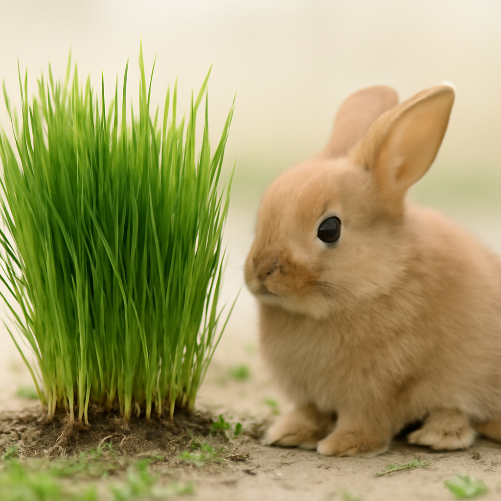 Vollkorngras für Kaninchen: Langsam Angewöhnen – Perfekt für Einsteiger