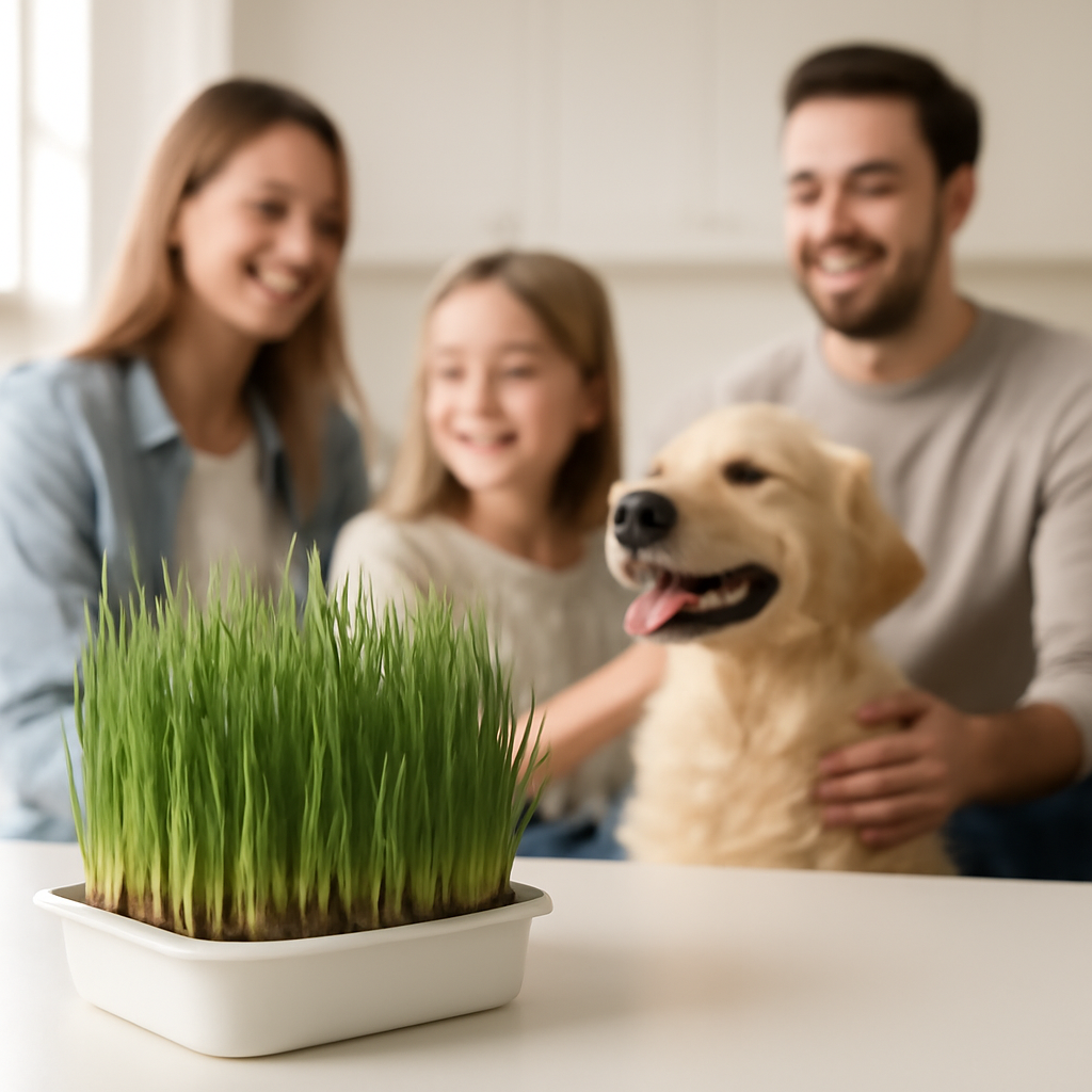 Winter-Blues? Frisches Grün als Vitaminquelle für die ganze Familie (inkl. Haustier)